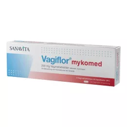 VAGIFLOR mykomed 200 mg comprimidos vaginales, 3 uds