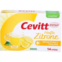 CEVITT gránulos clásicos de limón caliente inmunes, 14 uds