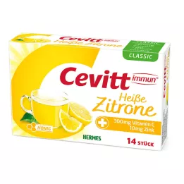 CEVITT gránulos clásicos de limón caliente inmunes, 14 uds