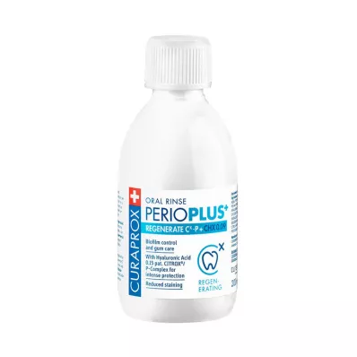 CURAPROX perio Plus+ Regenerar Colutorio.CHX 0,09%, 200 ml