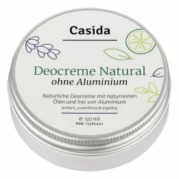 DEO CREME sin aluminio natural, 50 ml