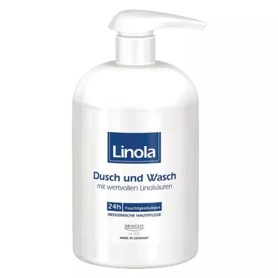 LINOLA Ducha y lavado con dosificador, 500 ml