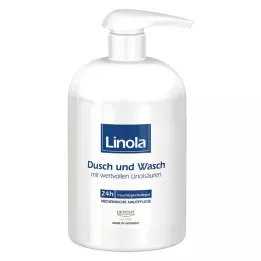 LINOLA Ducha y lavado con dosificador, 500 ml