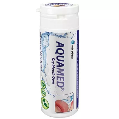 MIRADENT Chicle Aquamed boca seca, 30 g