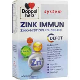 DOPPELHERZ Zinc Immune Depot System Comprimidos, 30 Cápsulas