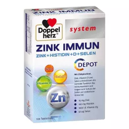 DOPPELHERZ Comprimidos del sistema Zinc Immune Depot, 100 uds