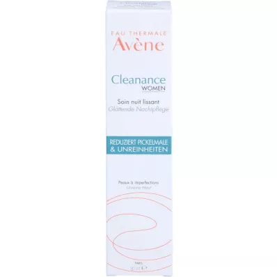 AVENE Cleanance WOMEN crema alisadora de noche, 30 ml