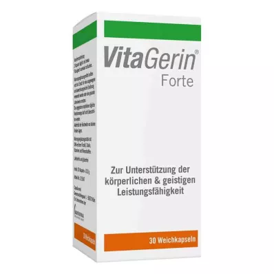 VITA GERIN Forte Cápsulas blandas, 30 uds