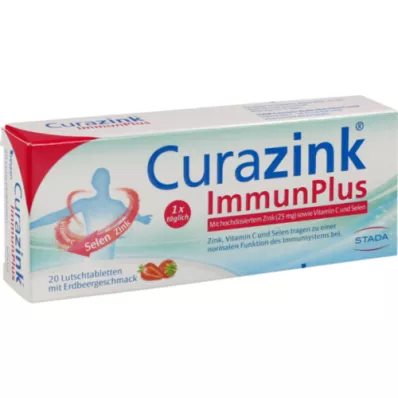 CURAZINK Pastillas ImmunPlus, 20 unidades