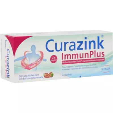CURAZINK Pastillas ImmunPlus, 50 unidades