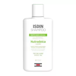 ISDIN Champú Nutradeica para caspa y cabello graso, 200 ml