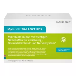 MYBIOTIK BALANCE RDS 40x2 g plv.+40 cápsulas, 1 p