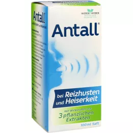 ANTALL para la tos irritativa y la ronquera Zumo, 100 ml