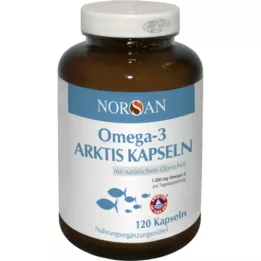 NORSAN Omega-3 Arctic Cápsulas, 120 Cápsulas