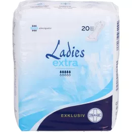 PARAM LADIES EXKLUSIV Inserto de incontinencia extra, 20 uds