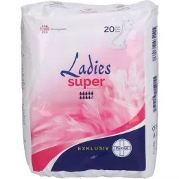 PARAM LADIES EXKLUSIV Incontinencia insertar super, 20 piezas