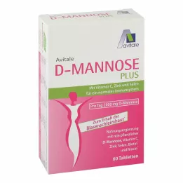 D-MANNOSE PLUS 2000 mg Tabl.w.Vit.u.Mineralstof., 60 uds