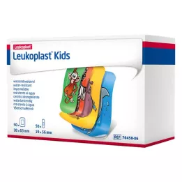 LEUKOPLAST niños Tiras 38x63mm/19x56mm c/u 50 uds, 100 uds