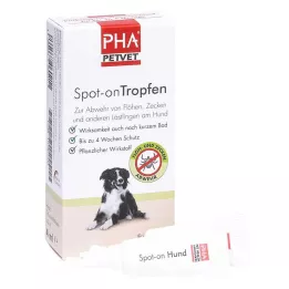 PHA Gotas Spot-on para perros, 2X2 ml