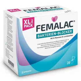 FEMALAC Bloqueador de bacterias en polvo, 28 uds