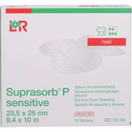 SUPRASORB P sensible PU-Schaumv.heel bor.23,5x25, 10 uds