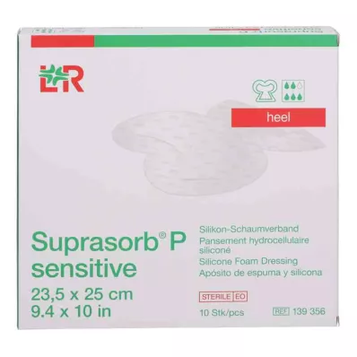 Suprasorb P Sensible PU-Boro de talón de espuma.23.5x25, 10 ST