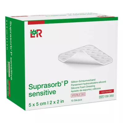 Suprasorb P Sensible PU-Espuma sin boro 5x5 cm, 10 st Suprasorb P Sensible PU-Espuma sin boro 5x5 cm, 10 st