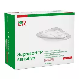 Suprasorb P sensible PU-Schaumv.bor.lite 10x10cm, 10 st