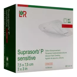 Suprasorb P sensible PU-Schaumv.bor.lite 7.5x7.5, 10 st