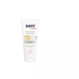 SENI cuidado crema protectora de la piel con óxido de zinc sin perfume, 200 ml
