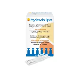 HYLOVIS lipo gotas oculares pipetas monodosis, 30X0,4 ml