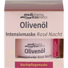 OLIVENÖL INTENSIVMASKE Crema de noche de rosas, 50 ml