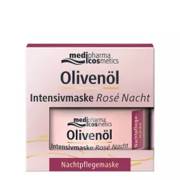 Mascarilla intensiva de aceite de oliva Crema de noche de rosas, 50 ml