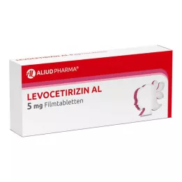 LEVOCETIRIZIN AL 5 mg comprimidos recubiertos con película, 100 uds