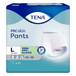 TENA PANTS pantalón desechable super L, 12 uds