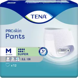 TENA PANTS pantalón desechable super M, 12 uds