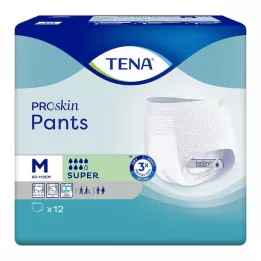 TENA PANTS pantalón desechable super M, 12 uds