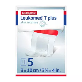 LEUKOMED T plus piel sensible estéril 8x10 cm, 5 uds