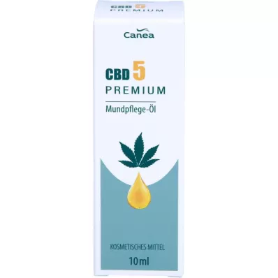 CBD CANEA 5% Aceite de cáñamo Premium, 10 ml