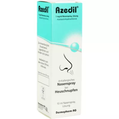 AZEDIL 1 mg/ml solución para pulverización nasal, 10 ml