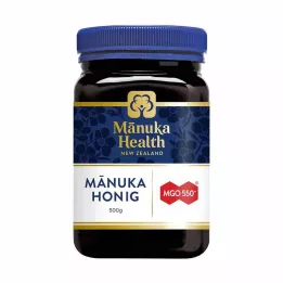 MANUKA HEALTH MGO 550+ Miel de Manuka, 500 g