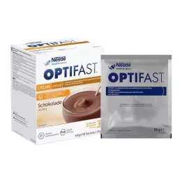 OPTIFAST Crema de chocolate en polvo, 8X55 g