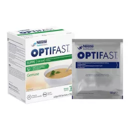 OPTIFAST Sopa de Verduras en Polvo, 8X55 g