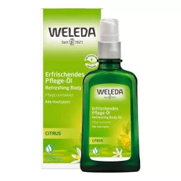 WELEDA Aceite de cuidado refrescante de cítricos, 100 ml