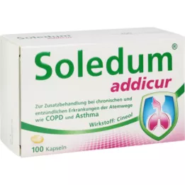 SOLEDUM addicur 200 mg cápsulas blandas con recubrimiento entérico, 100 uds