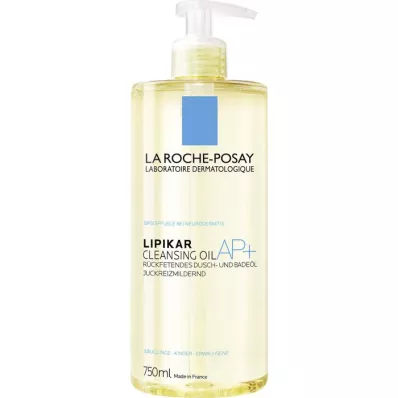 ROCHE-POSAY Aceite de ducha y baño Lipikar AP+, 750 ml