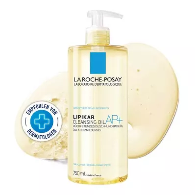 La Roche-Posay Lipikar aceite de baño y ducha AP +, 750 ml