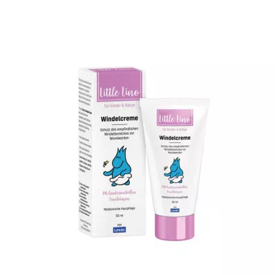 LITTLE Crema para pañales Lino, 50 ml