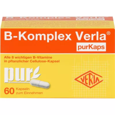 B-KOMPLEX Verla purKaps, 60 uds