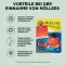 Möller`s Omega-3 Jelly Fish Tabletas masticables de fresa, 36 piezas